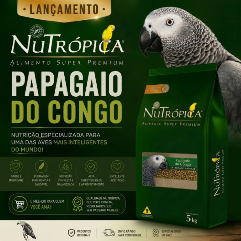 NUTROPICA PAPAGAIO DO CONGO