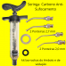 KIT CARBONO PROFISSIONAL DE ALIMENTAR PÁSSAROS COM REGULAGEM