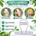 PORTA VERDURA, FRUTAS, MILHO, OSSO DE SIBA - BRANCO