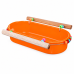 BANHEIRA VIVEIRO RING NECK CÔNICA COLORIDA DECORADA COM POLEIRO - 670 ML