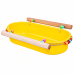 BANHEIRA VIVEIRO RING NECK CÔNICA COLORIDA DECORADA COM POLEIRO - 670 ML