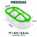 COMEDOURO COM GRADE PÁSSAROS MÉDIOS E GRANDES - 320 ML