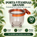 PORTA VITAMINAS FUME COM PRESILHA COBRE GRANDE - 30 ML